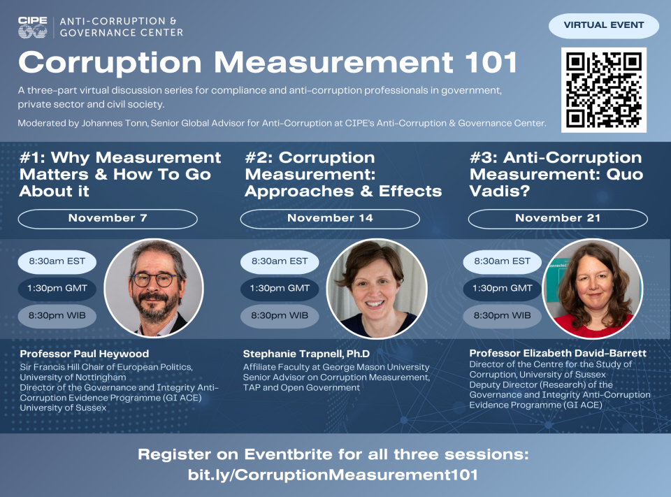 Fighting Corruption Requires Measuring Corruption - Anti-Corruption ...